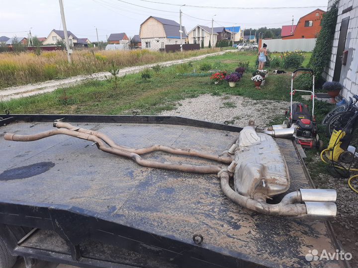 Выхлопная система в сборе для Porsche Cayenne S