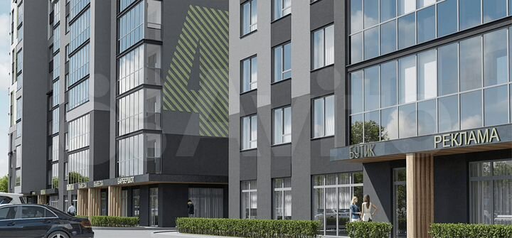 2-к. квартира, 81,4 м², 8/17 эт.