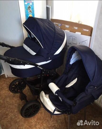 Коляска 2 в 1 Alis Alvaro
