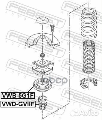 Подшипник опоры переднего амортизатора VWB5G1F