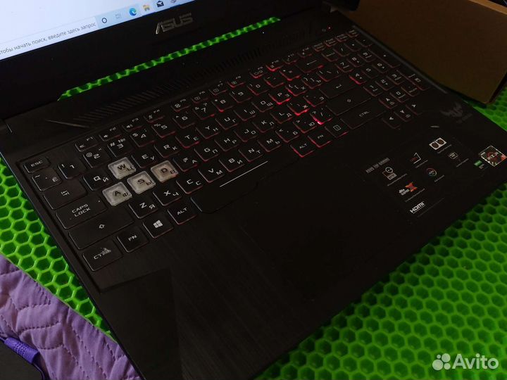 Игровой Asus TUF (GTX1650-4GB/RyZ5/12GB/SSD512)