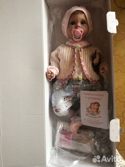 Кукла Реборн 50 см новая в коробке