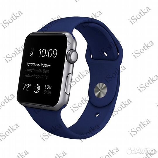 Бампер с ремешком Watch Series 42mm Силиконовый (т