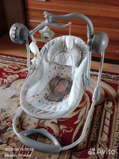 Детские электронные качели для новорожденных