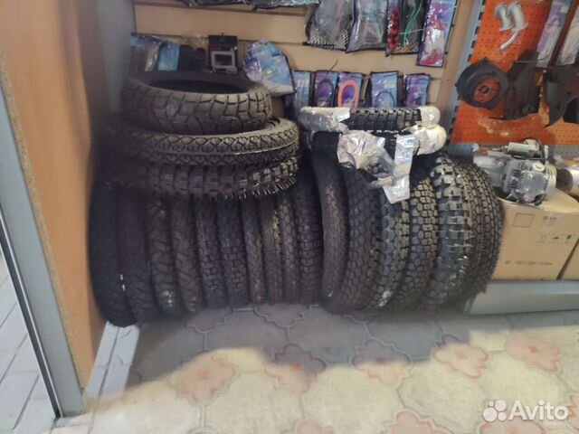 Резина для мопеда, мотоцикла, скутера