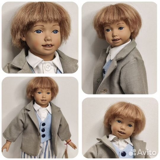Heidi Ott кукла мальчик 32 см новая Швейцария