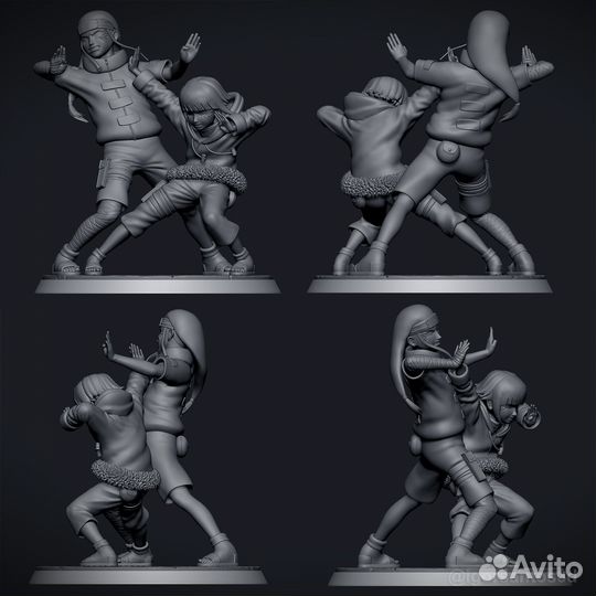 Аниме фигурка наруто клан хайга