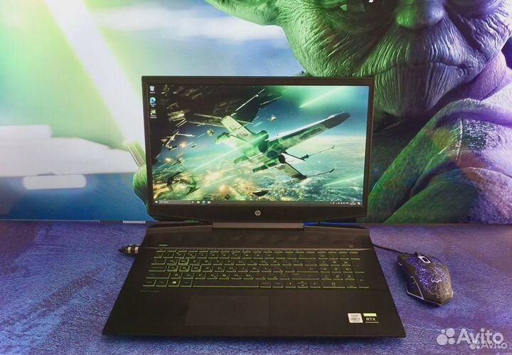 Мощь Игровые ноутбуки Radeon GTX RTX i5 i7 SSD