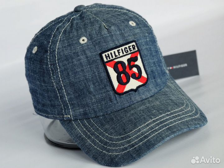 Джинсовая бейсболка 