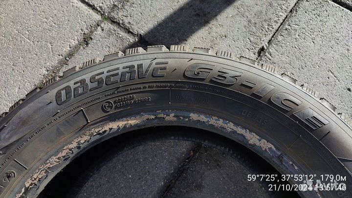 Toyo Observe G3-Ice 185/65 R15