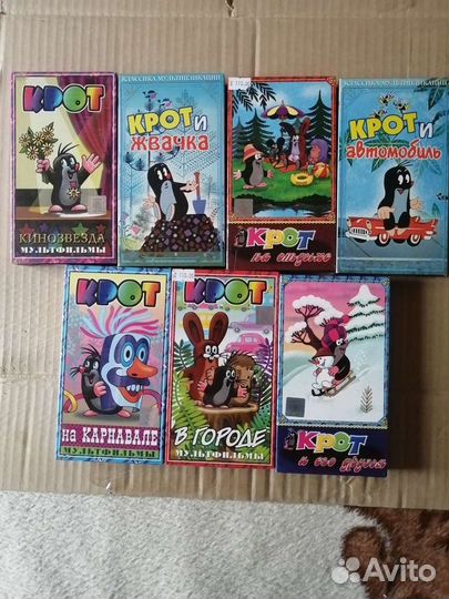 Кассета vhs с записью
