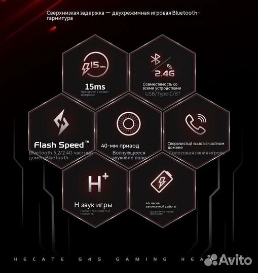 Наушники Edifier G4 S 1.3m Black