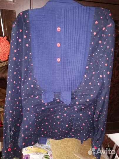 Блузка рубашка для девочки