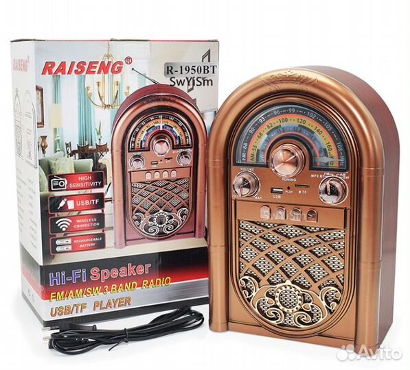 Bluetooth Ретро колонка