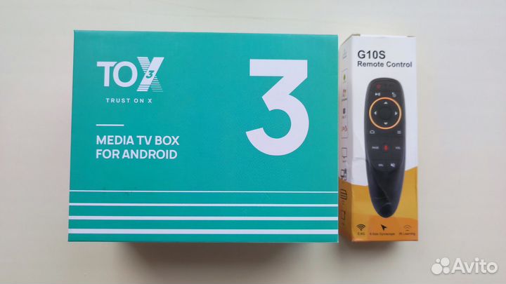 Smart tv android приставка TOX3 4/32gb