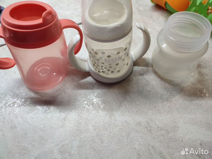 Для новорожденных бутылочки, пыльник