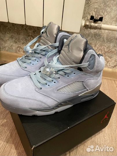 Nike air jordan 5 bluebird оригинал