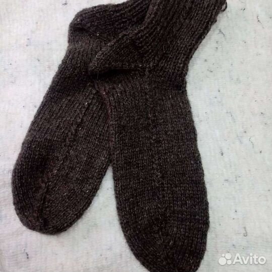 Носки шерстяные ручная работа