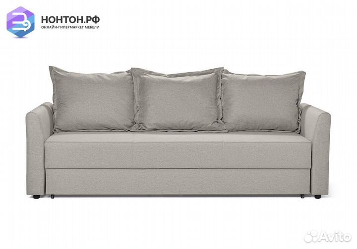 Диван еврокнижка Монца светло-коричневый