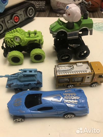 Детские машинки игрушки пакетом