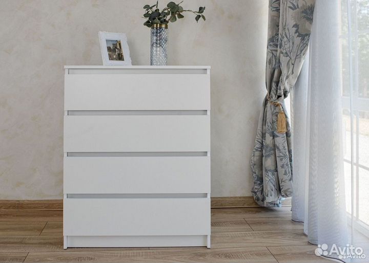 Комод белый Мадера