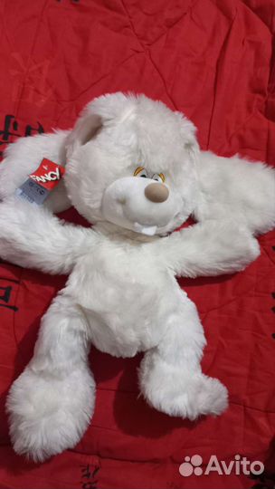 Новая мягкая игрушка Заяц Лаврик