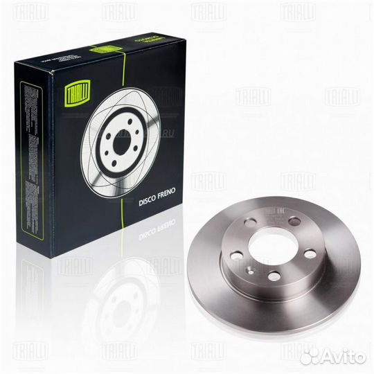 Trialli DF 180110 Диск тормозной зад