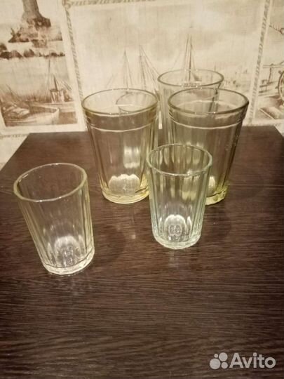 Стопки и стаканы г раненые СССР