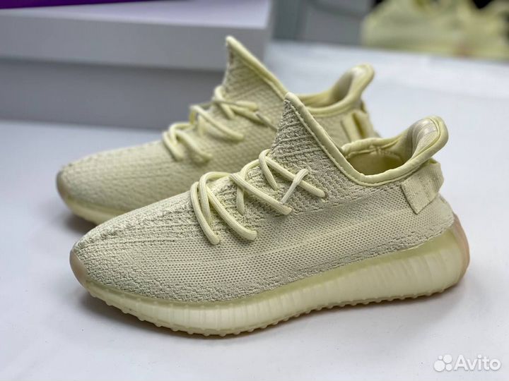Кроссовки Adidas Yeezy Boost 350 V2, Butter