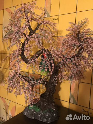 Деревья из бисера