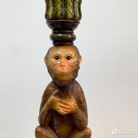 Подсвечник обезьянка
