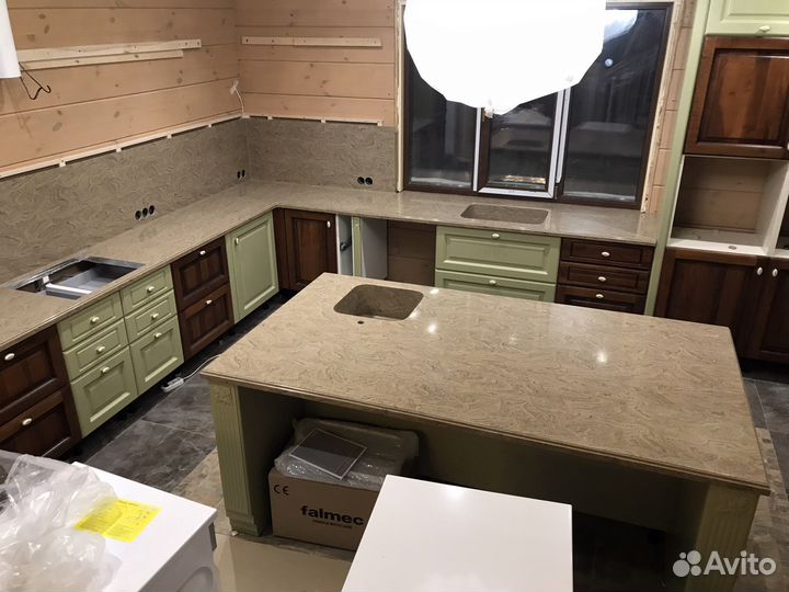 Изготовление столешниц из искусственного камня