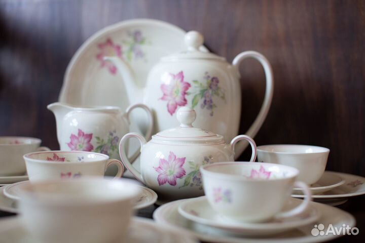 Антикварный чайный сервиз Германия 1922г