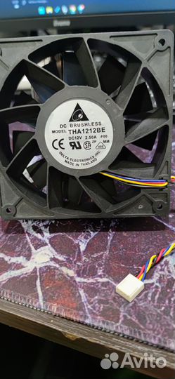 Компьютерный вентилятор Delta THA1212BE