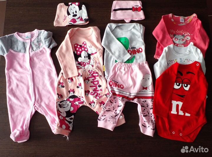 Одежда новая для девочки пакетом 56-62