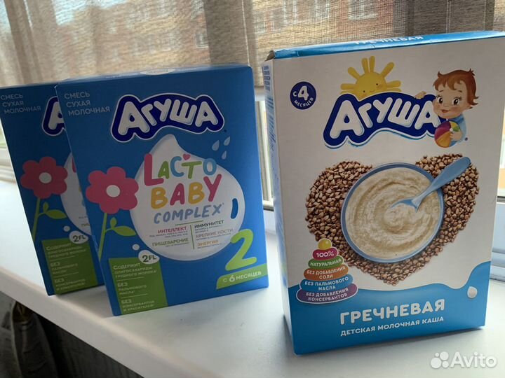 Каша и Смесь Агуша