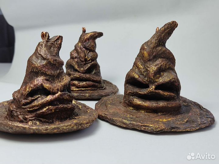 Ватная игрушка ёлочная распределяющая шляпа