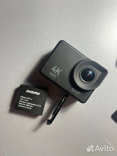 Экшн камера digma dicam 850