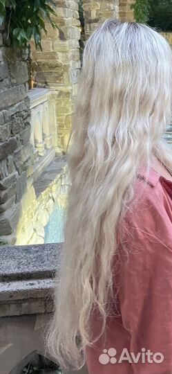 Волосы для наращивания 60 см бу