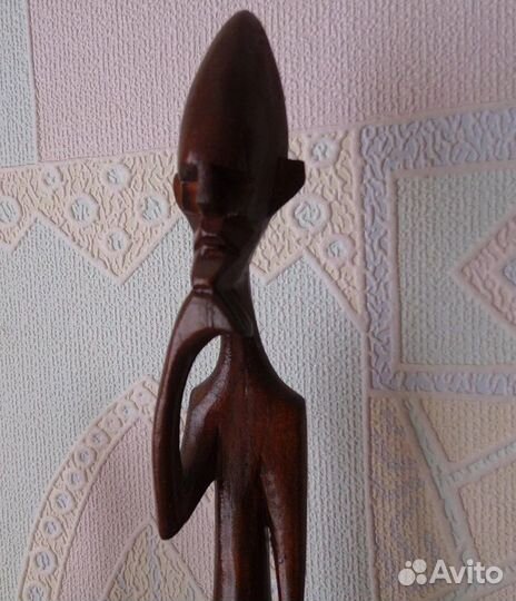 Статуэтки резьба по дереву роспись Индонезия