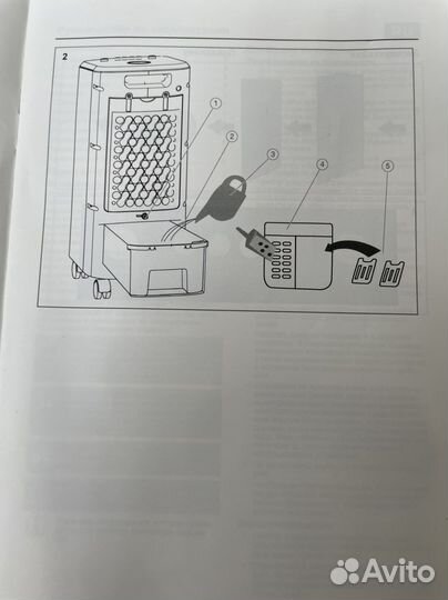 Кондиционер мобильный новый