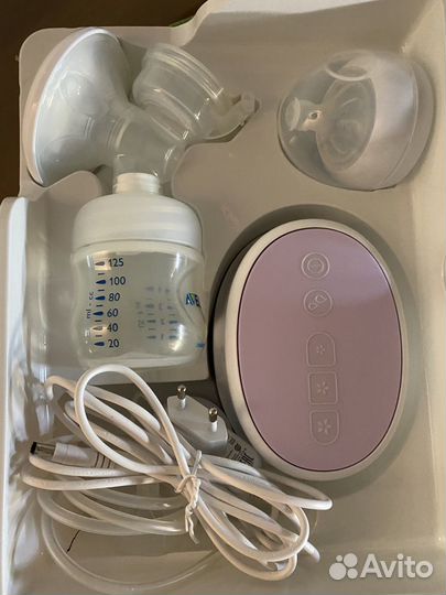 Молокоотсос avent электрический новый