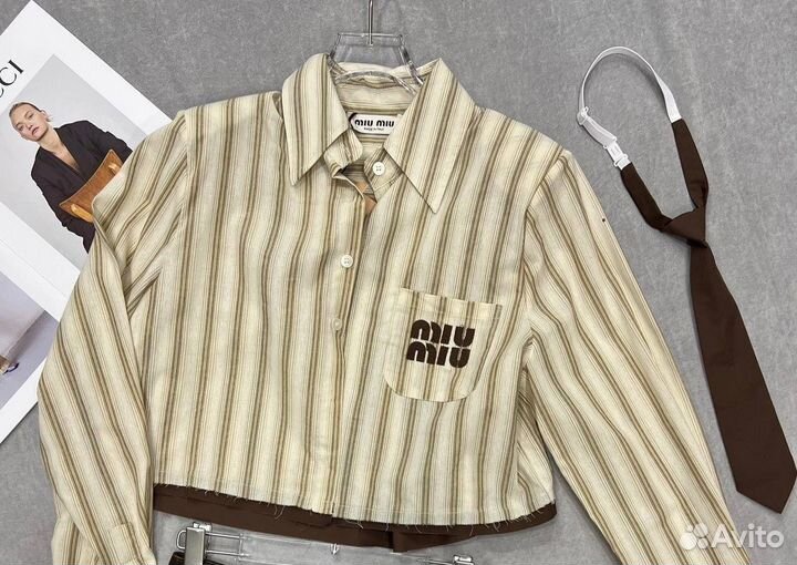 Рубашка miu miu женская