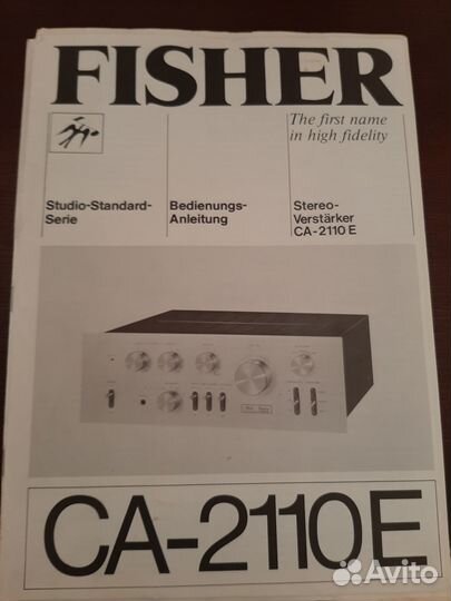 Усилитель Fisher CF-2110E