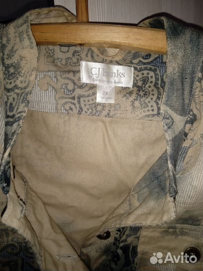 Куртка-рубашка женская