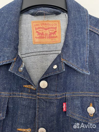 Джинсовая куртка женская levis L