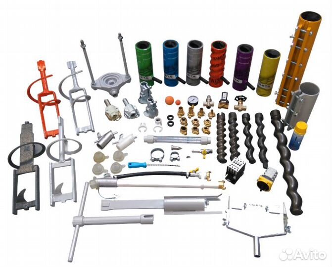 Запчасти и расходники на штукатурную станцию