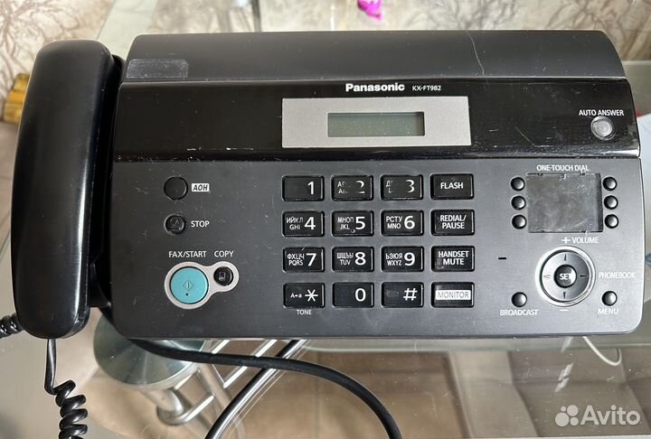 Факс panasonic