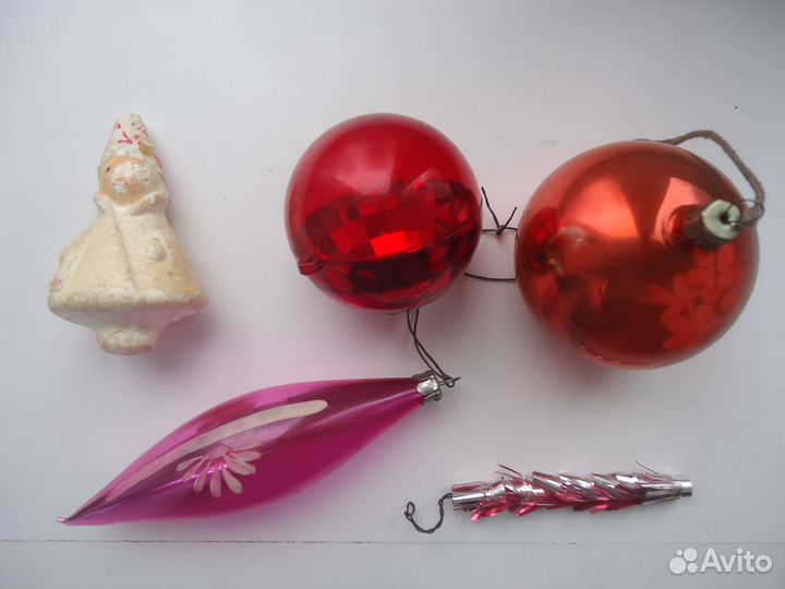 Елочные игрушки СССР