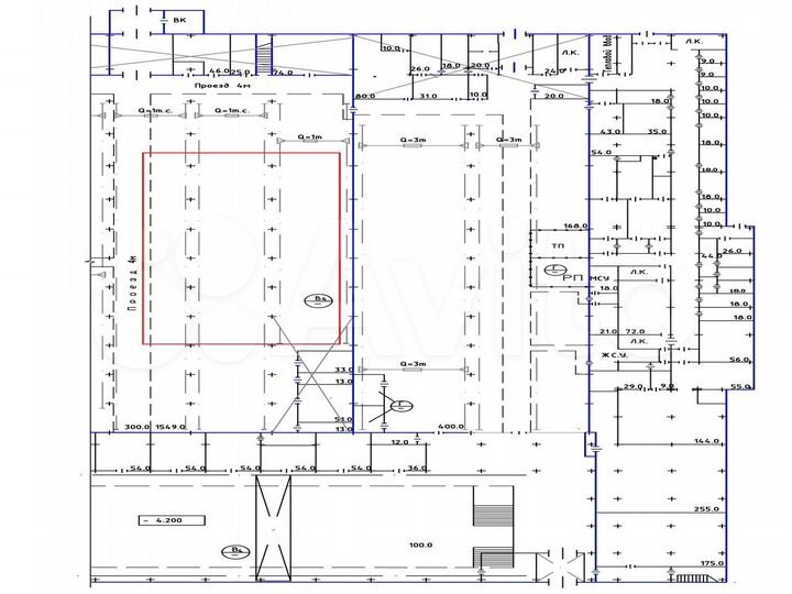Сдам производственное помещение, 1000 м²